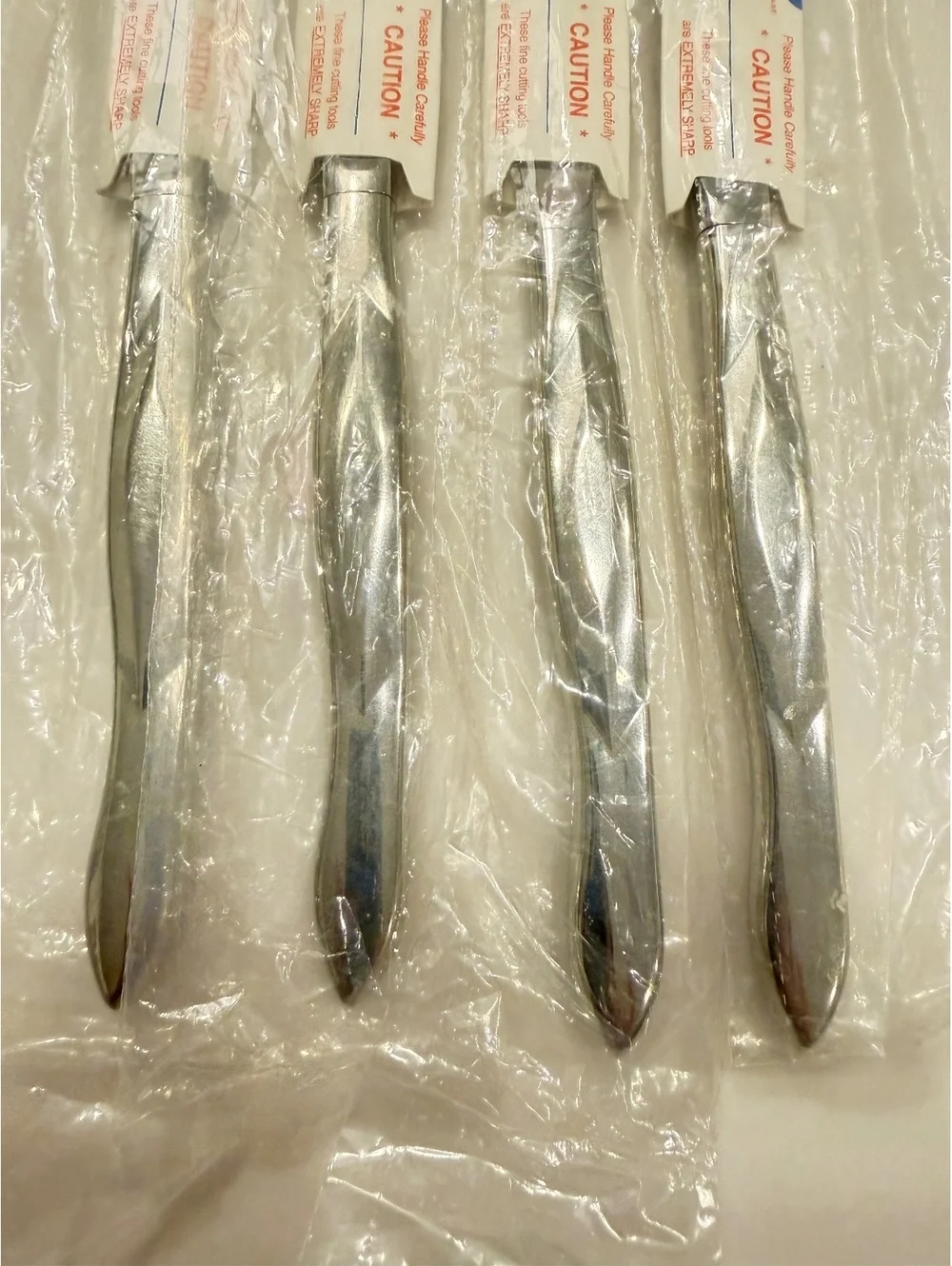 New Cutco 6 Pc Lot Set 4 Table Knives Whisk Mix-Stir Slotted Spoon